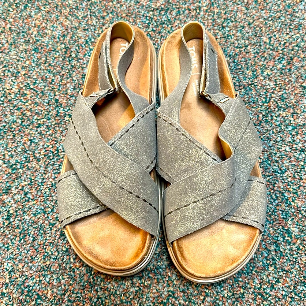 Tom’s sandals